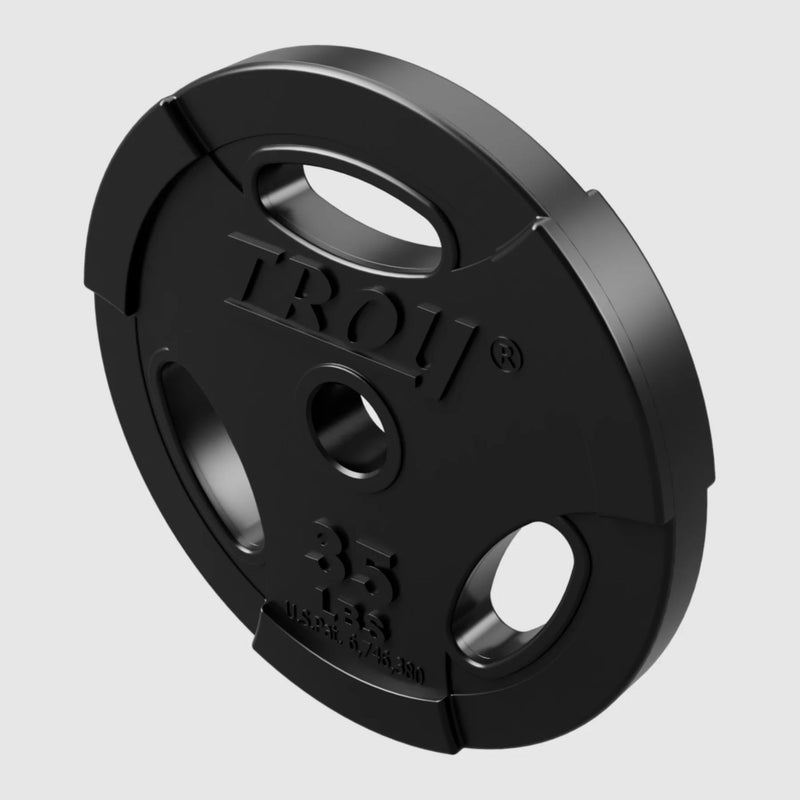 Troy Premium Grade "Inter - Locking" Urethane Grip Plates (GO - U) - Free Weights - Troy VTX