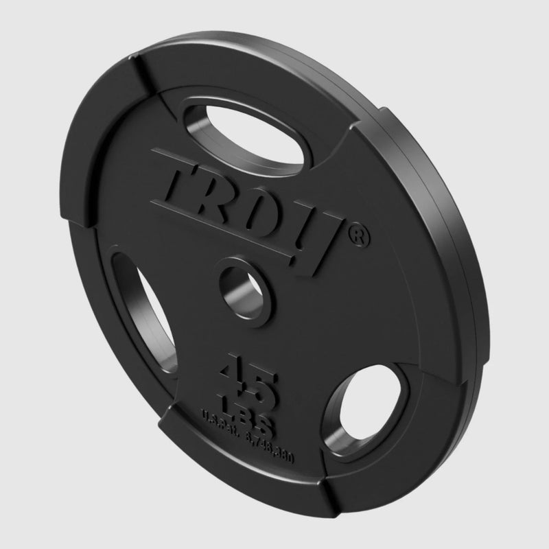 Troy Premium Grade Rubber "Inter - Locking" Grip Plate (GO - R) - Free Weights - Troy VTX