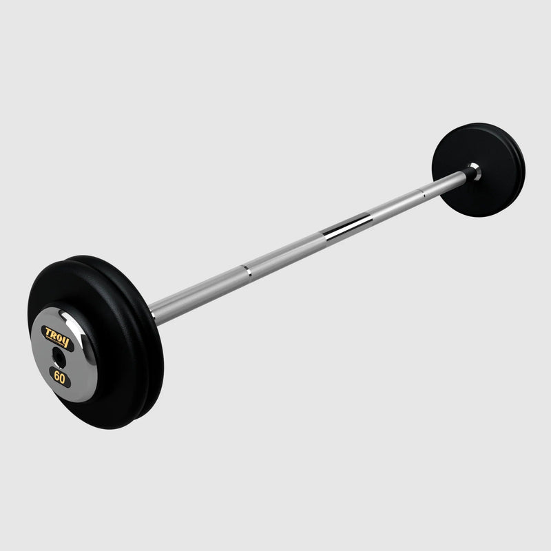 Troy Pro - Style Black Cast Iron Barbells (Sets) - Free Weights - Troy VTX