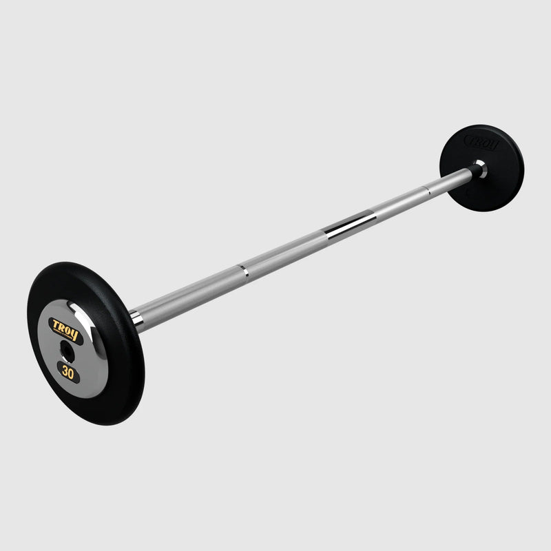 Troy Pro - Style Black Cast Iron Barbells (Sets) - Free Weights - Troy VTX