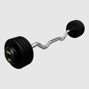 Troy Pro - Style Black Cast Iron Barbells (Sets) - Free Weights - Troy VTX