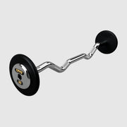 Troy Pro - Style Black Cast Iron Barbells (Sets) - Free Weights - Troy VTX
