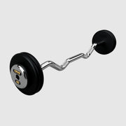Troy Pro - Style Black Cast Iron Barbells (Sets) - Free Weights - Troy VTX