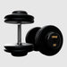 Troy Pro - Style Black Cast Iron Dumbbells (Sets) - Free Weights - Troy VTX