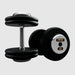 Troy Pro - Style Black Cast Iron Dumbbells (Sets) - Free Weights - Troy VTX
