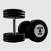 Troy Pro - Style Black Cast Iron Dumbbells (Sets) - Free Weights - Troy VTX