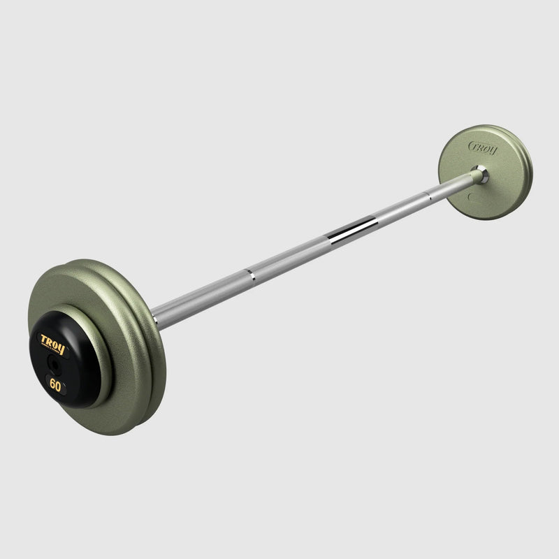 Troy Pro - Style Hammertone Cast Iron Barbell Sets - Free Weights - Troy VTX