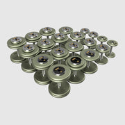 Troy Pro - Style Hammertone Cast Iron Dumbbells (Sets) - Free Weights - Troy VTX