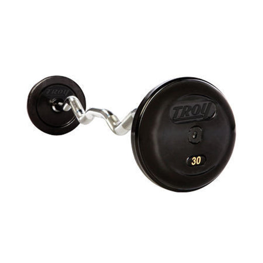 Troy Pro - Style Rubber Encased Barbell Sets - Free Weights - Troy VTX