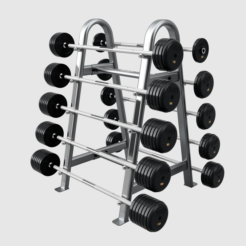 Troy Pro - Style Rubber Encased Barbell Sets - Free Weights - Troy VTX