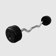 Troy Pro - Style Rubber Encased Barbell Sets - Free Weights - Troy VTX