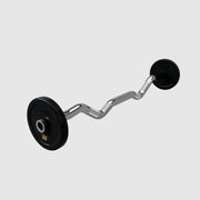 Troy Pro - Style Rubber Encased Barbell Sets - Free Weights - Troy VTX