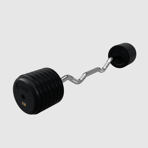 Troy Pro - Style Rubber Encased Barbell Sets - Free Weights - Troy VTX