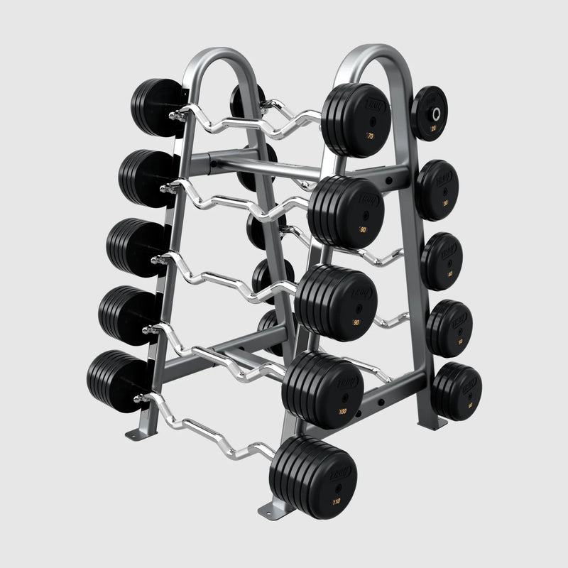 Troy Pro - Style Rubber Encased Barbell Sets - Free Weights - Troy VTX