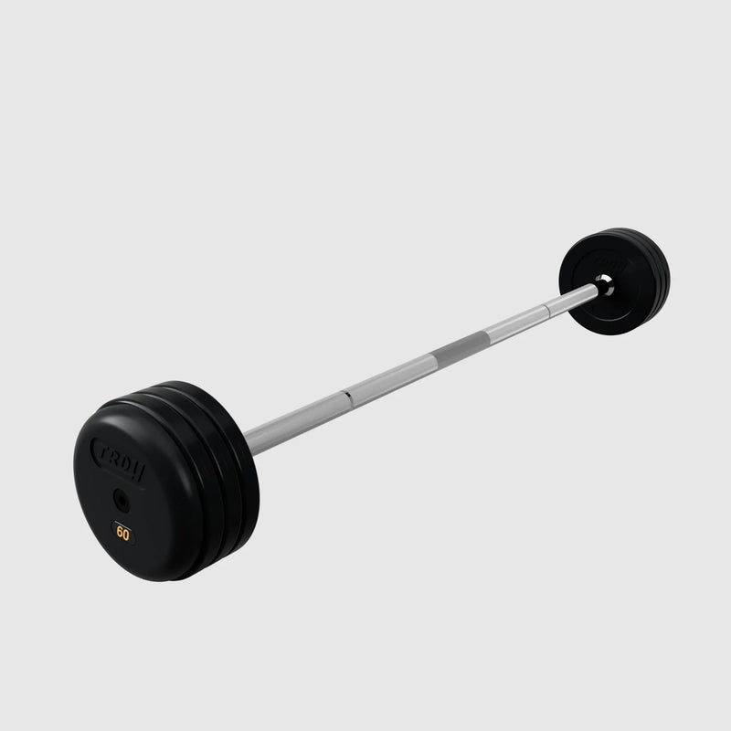 Troy Pro - Style Rubber Encased Barbell Sets - Free Weights - Troy VTX