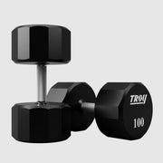 Troy (TSD - U) 12 - Sided Urethane Dumbbells (Sets) - Free Weights - Troy VTX