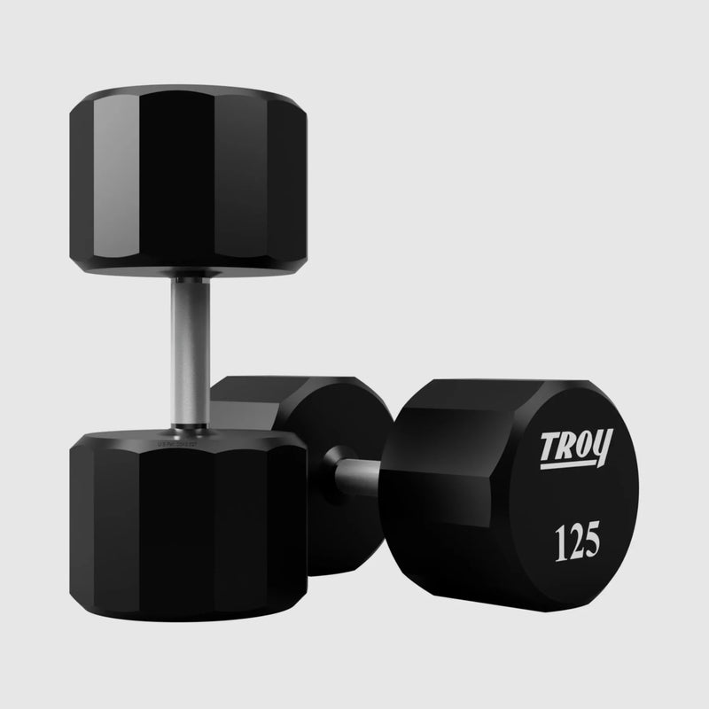Troy (TSD - U) 12 - Sided Urethane Dumbbells (Sets) - Free Weights - Troy VTX