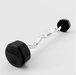 Troy VTX 12 - Sided Rubber E - Z Curl Barbells (20 - 60 lbs) & 5 Set BB Rack - Free Weights - Troy VTX