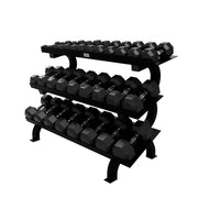 TROY VTX 3 - Tier Dumbbell Shelf Rack (GTDR - 3) - Accessories - Troy VTX