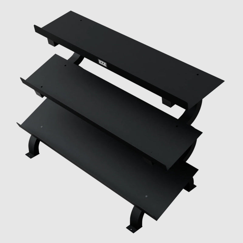 TROY VTX 3 - Tier Dumbbell Shelf Rack (GTDR - 3) - Accessories - Troy VTX
