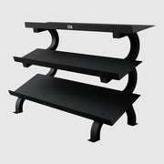 TROY VTX 3 - Tier Dumbbell Shelf Rack (GTDR - 3) - Accessories - Troy VTX