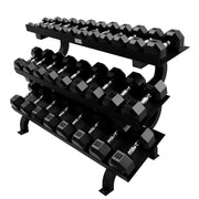 TROY VTX 3 - Tier Dumbbell Shelf Rack (GTDR - 3) - Accessories - Troy VTX