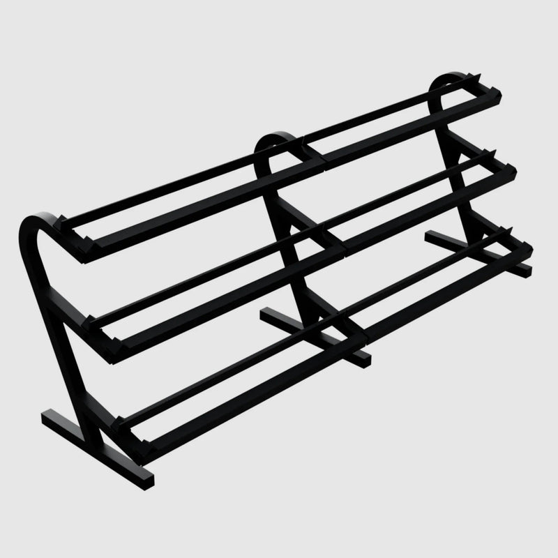 TROY VTX 3 - Tier Horizontal Dumbbell Rack (TDR - 3) - Accessories - Troy VTX