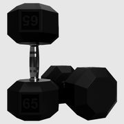Troy VTX 8 - sided Rubber Encased Dumbbells - Free Weights - Troy VTX