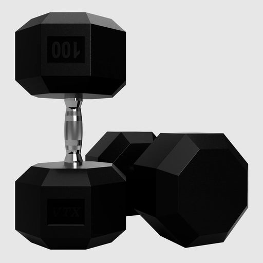 Troy VTX 8 - sided Urethane Dumbbells (Sets) - Free Weights - Troy VTX