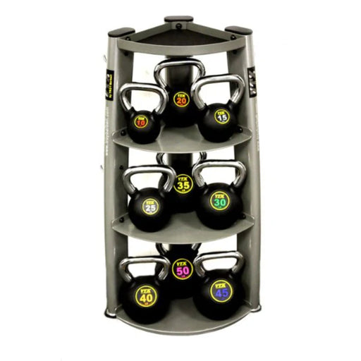 Troy VTX Club Kettlebell Set & Rack - Free Weights - Troy VTX