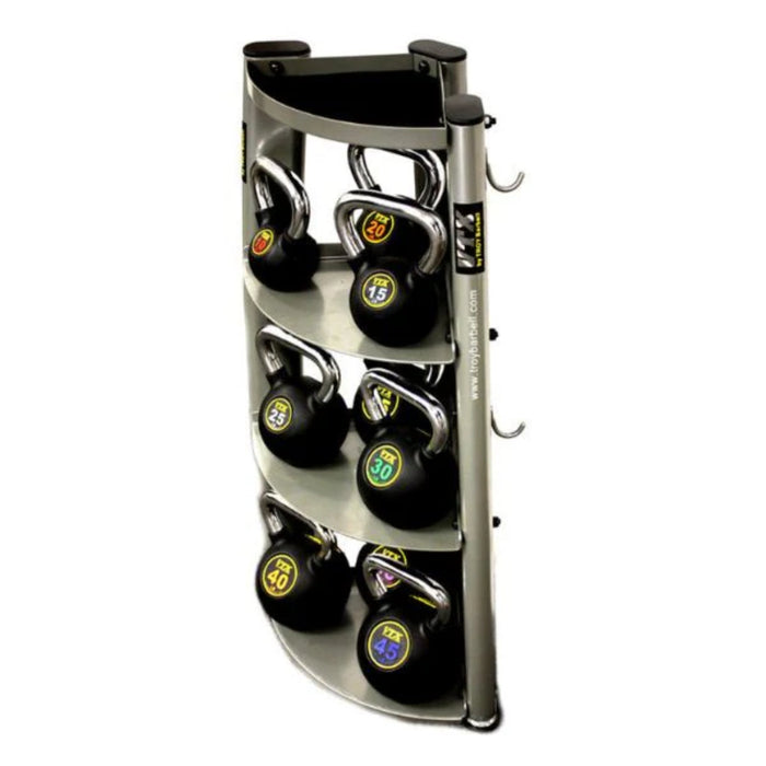 Troy VTX Club Kettlebell Set & Rack - Free Weights - Troy VTX