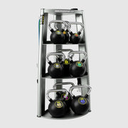 Troy VTX Club Kettlebell Set & Rack - Free Weights - Troy VTX