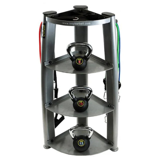 Troy VTX Club Kettlebell Set & Rack - Free Weights - Troy VTX