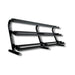 Troy VTX Rubber Dumbbells with Rail Rack (5 - 100 lbs) - Free Weights - Troy VTX