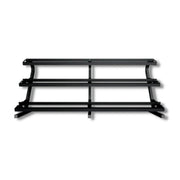 Troy VTX Rubber Dumbbells with Rail Rack (5 - 100 lbs) - Free Weights - Troy VTX