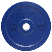 troy VTX Solid Color Bumper Plate Set with Bar (OSS - 275SBP) - Free Weights - Troy VTX