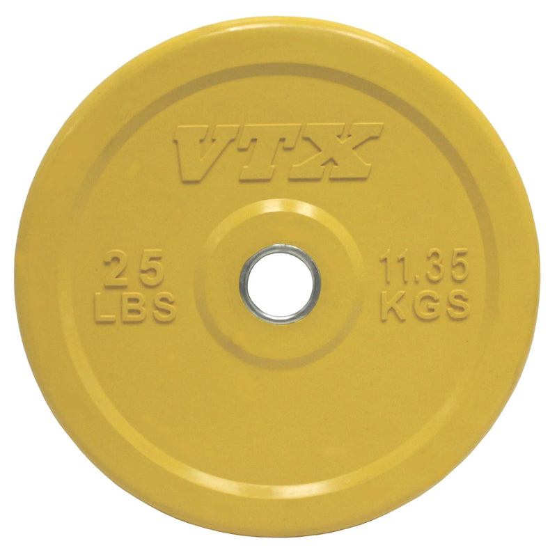 troy VTX Solid Color Bumper Plate Set with Bar (OSS - 275SBP) - Free Weights - Troy VTX