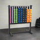 Troy VTX Vinyl Dumbbell Set With Rack - Free Weights - Troy VTX