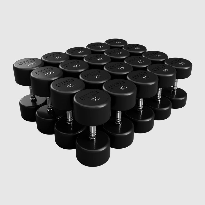 Troy VTX (XD - U) Round Head Urethane Dumbbells (Sets) - Troy VTX