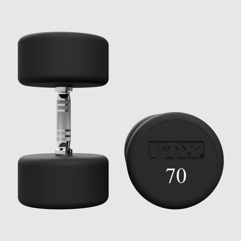 Troy VTX (XD - U) Round Head Urethane Dumbbells (Sets) - Troy VTX