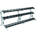 YORK 3 - Tier ETS Saddle Rack for Pro Style Dumbbells - Accessories - York Barbell