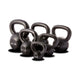 YORK (5 - 80 lb) Cast Iron Kettlebells w/ Rack - Free Weights - York Barbell