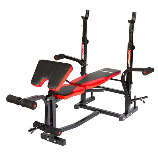 York Aspire 220 Folding Bench with Arm/Leg Curl/Butterfly - Benches - York Barbell