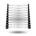 York Barbell (20 - 110 lbs) Rubber Fixed Pro Barbell Sets with Rack - Free Weights - York Barbell