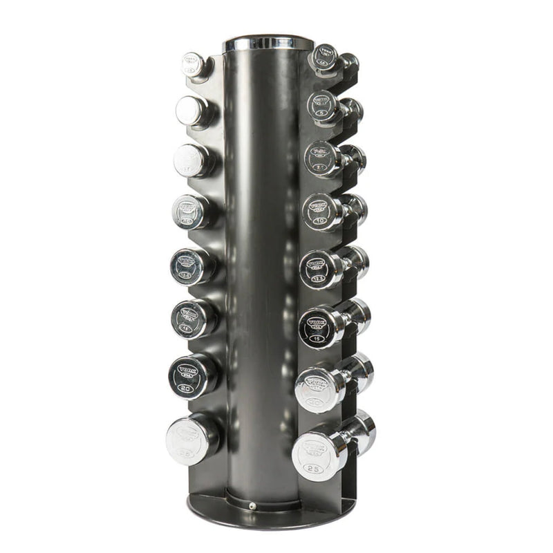 York Chrome Dumbbell Club Pack - Free Weights - York Barbell