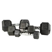 YORK Premium PVC Hex Dumbbells Set (5 - 50 lbs) - Free Weights - York Barbell