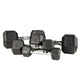 YORK Premium PVC Hex Dumbbells Set (5 - 50 lbs) - Free Weights - York Barbell