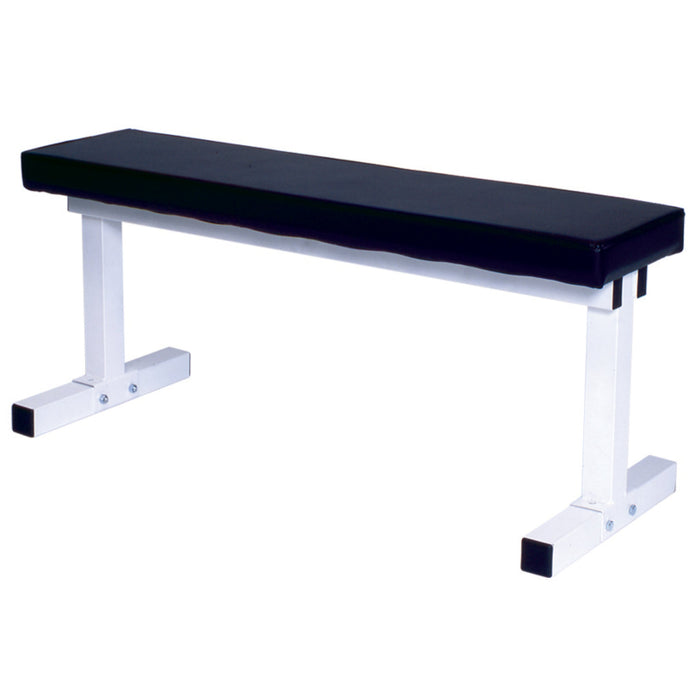York Pro Series 101 White - Flat Bench - Benches - York Barbell