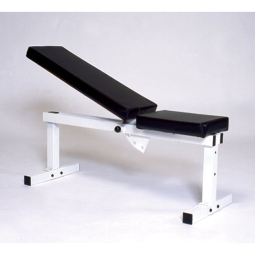 York Pro Series 205 FI White Flat Adjustable Incline Bench - Benches - York Barbell