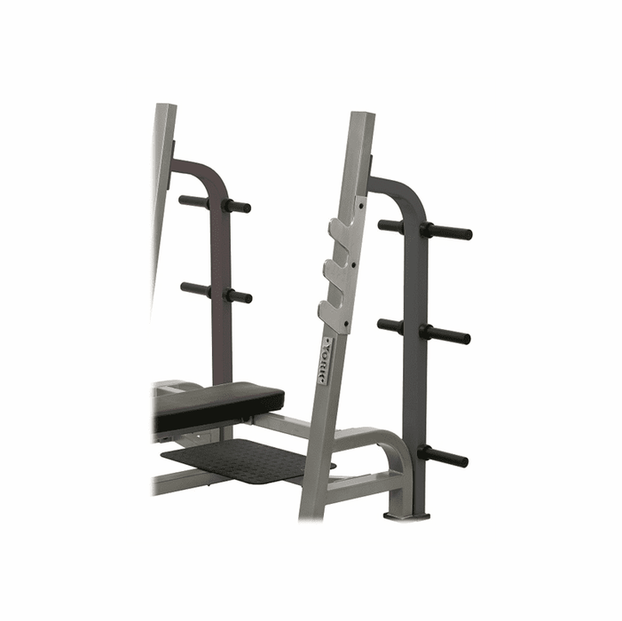 YORK ST Olympic Decline Bench w/ Gun Racks - Benches - York Barbell